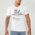 Abibliophobia The Fear Of Running Out Of Books Men's V-Neck T-Shirt