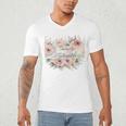 Barely Tolerable Book Floral Bookworm Lover Bookish Premium Men's V-Neck T-Shirt Barely Tolerable Book Floral Bookworm Lover Bookish Premium Men's V-Neck T-Shirt
