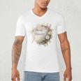 Barely Tolerable Book Lover Bookish Floral Bookworm Men's V-Neck T-Shirt Barely Tolerable Book Lover Bookish Floral Bookworm Men's V-Neck T-Shirt