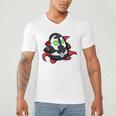 BODO Spawn Character Comic Book Shirt Premium Tri-Blend Men's V-Neck T-Shirt BODO Spawn Character Comic Book Shirt Premium Tri-Blend Men's V-Neck T-Shirt
