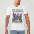 Book Lover Dragon Reading Transport You To Another World Men's V-Neck T-Shirt