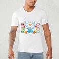 Book Lover Reading Penguin Men's V-Neck T-Shirt