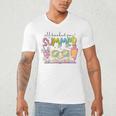 All Booked For Summer Reading Beach Floral Bookish Book Girl Men's V-Neck T-Shirt All Booked For Summer Reading Beach Floral Bookish Book Girl Men's V-Neck T-Shirt