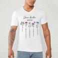 Bookish Feminist Jane Austen Fan Jane Austen Flower Books Men's V-Neck T-Shirt Bookish Feminist Jane Austen Fan Jane Austen Flower Books Men's V-Neck T-Shirt