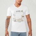 Bookmarks Are For Quitters Book Lovers Reading Men's V-Neck T-Shirt