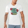 Books Are Better Than People Bookworm Librarian Reader Men's V-Neck T-Shirt Books Are Better Than People Bookworm Librarian Reader Men's V-Neck T-Shirt