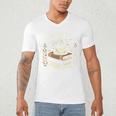 Books Coffee And Quiet Places Literature Men's V-Neck T-Shirt
