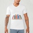 Books The Original Handheld Device Book Lovers Men's V-Neck T-Shirt