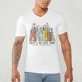 Books Wildflowers There Is No Such Thing As Too Many Books Men's V-Neck T-Shirt
