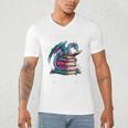 Bookworm Please I'm A Book Dragon Blue Dragon Men's V-Neck T-Shirt Bookworm Please I'm A Book Dragon Blue Dragon Men's V-Neck T-Shirt