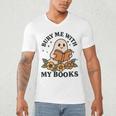 Bury Me With My Books Ghost Tee Men's V-Neck T-Shirt