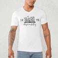 Chapter Fifty 50 Cute 50th 1975 Birthday Book Lovers Men's V-Neck T-Shirt Chapter Fifty 50 Cute 50th 1975 Birthday Book Lovers Men's V-Neck T-Shirt