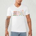 Chapter Forty 40 Years Old 40th Birthday Book Lover Men's V-Neck T-Shirt Chapter Forty 40 Years Old 40th Birthday Book Lover Men's V-Neck T-Shirt
