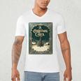 A Christmas Carol Book Cover By Charles Dickens Men's V-Neck T-Shirt
