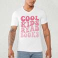Cool Kids Read Books Library Book Reader Book Nerd Men's V-Neck T-Shirt Cool Kids Read Books Library Book Reader Book Nerd Men's V-Neck T-Shirt