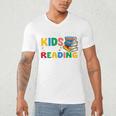 All The-Cool Kids Are Reading Teacher Book Lover Librarian Premium Men's V-Neck T-Shirt All The-Cool Kids Are Reading Teacher Book Lover Librarian Premium Men's V-Neck T-Shirt
