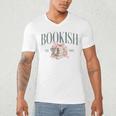 Coquette Bow Book Lover Bookish Coquette Aesthetic Reading Men's V-Neck T-Shirt Coquette Bow Book Lover Bookish Coquette Aesthetic Reading Men's V-Neck T-Shirt