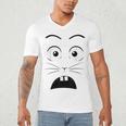 Creepy Carrots Halloween Book Character Costume Men's V-Neck T-Shirt Creepy Carrots Halloween Book Character Costume Men's V-Neck T-Shirt