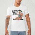 Defying Censorship One Page At a Time Read Banned Books Men's V-Neck T-Shirt Defying Censorship One Page At a Time Read Banned Books Men's V-Neck T-Shirt