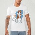 Disney Ink And Paint Shere Khan From The Jungle Book 1967 Men's V-Neck T-Shirt Disney Ink And Paint Shere Khan From The Jungle Book 1967 Men's V-Neck T-Shirt
