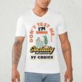Don't Test Me Introvert's Men's V-Neck T-Shirt Don't Test Me Introvert's Men's V-Neck T-Shirt