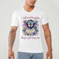 Dragon Bookish Romantasy Smut Merch Spicy Book Lover Premium Men's V-Neck T-Shirt