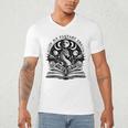 In My Fantasy Era Reading Fantasy Books Halloween Bookish Men's V-Neck T-Shirt