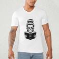 Good Girls Read Bad Books Skeleton Men's V-Neck T-Shirt Good Girls Read Bad Books Skeleton Men's V-Neck T-Shirt