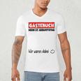 Guest Book Wir Waren Dabei Mein 57 Geburtstag German Men's V-Neck T-Shirt