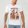 Halloween Bookish Witchy Book Club Hot Girls Read Men's V-Neck T-Shirt Halloween Bookish Witchy Book Club Hot Girls Read Men's V-Neck T-Shirt