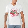 My Holidays Are All Booked Christmas Reading Books Bookish Men's V-Neck T-Shirt