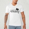 I'd Rather Be Reading Book Lover Bookworm Reading Men's V-Neck T-Shirt I'd Rather Be Reading Book Lover Bookworm Reading Men's V-Neck T-Shirt