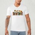 I'm With The Banned Read Banned Books Bookworm Men's V-Neck T-Shirt