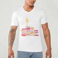 I'm Ok Books Boooks Lover Premium Tri-Blend Men's V-Neck T-Shirt