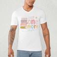 Just One More Chapter Artistic Pastel Book Lover Vibe Men's V-Neck T-Shirt Just One More Chapter Artistic Pastel Book Lover Vibe Men's V-Neck T-Shirt
