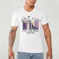 Just One More Chapter Romantasy Book Dragon Bookworm Bookish Men's V-Neck T-Shirt Just One More Chapter Romantasy Book Dragon Bookworm Bookish Men's V-Neck T-Shirt