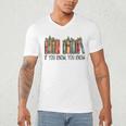 If You Know You Know 6 7 Reading Books Christmas Men's V-Neck T-Shirt If You Know You Know 6 7 Reading Books Christmas Men's V-Neck T-Shirt