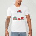 Library Crew Book Lovers Librarian Xmas Holiday Christmas Men's V-Neck T-Shirt Library Crew Book Lovers Librarian Xmas Holiday Christmas Men's V-Neck T-Shirt