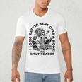 I Look Better Bent Over A Book Smut Reader Men's V-Neck T-Shirt