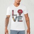 Love Books Reading Men's V-Neck T-Shirt
