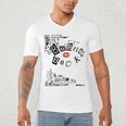 Mean Girls Burn Book Cover Art Men's V-Neck T-Shirt Mean Girls Burn Book Cover Art Men's V-Neck T-Shirt