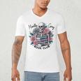Morally Grey Skeleton Reading Smut Smutty Spicy Books Lover Men's V-Neck T-Shirt Morally Grey Skeleton Reading Smut Smutty Spicy Books Lover Men's V-Neck T-Shirt