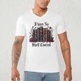 I Have No Shelf Control Dark Academia Book Lover TBR Men's V-Neck T-Shirt