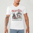 North Pole Book Club Book Lover Bookish Bookworm Christmas Men's V-Neck T-Shirt North Pole Book Club Book Lover Bookish Bookworm Christmas Men's V-Neck T-Shirt