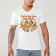 We Do Not Care Club WDNC Reading Book Boho Floral Men's V-Neck T-Shirt
