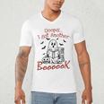 Oops I Got Another Book Boo Ghost Read Book Men's V-Neck T-Shirt