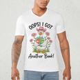 Oops I Got Another Book Cute Goose Librarian Reading Teacher Men's V-Neck T-Shirt Oops I Got Another Book Cute Goose Librarian Reading Teacher Men's V-Neck T-Shirt