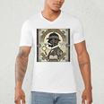 Poirot Mystery Books Vintage Detective Premium Tri-Blend Men's V-Neck T-Shirt