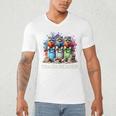 Racoons Trash Reader Book Lover Romantic Novels Premium Men's V-Neck T-Shirt Racoons Trash Reader Book Lover Romantic Novels Premium Men's V-Neck T-Shirt