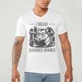I Read Banned Books Men's V-Neck T-Shirt